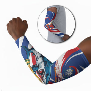 Custom World Football 2026 Cabo Verde Arm Sleeves Blue Shark Champions Trophy