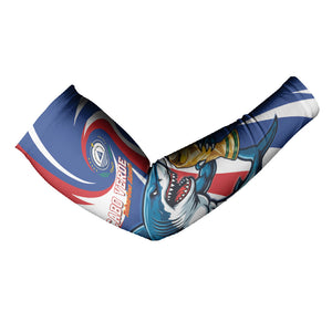 Custom World Football 2026 Cabo Verde Arm Sleeves Blue Shark Champions Trophy