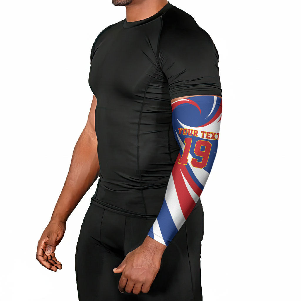 Custom World Football 2026 Cabo Verde Arm Sleeves Blue Shark Champions Trophy