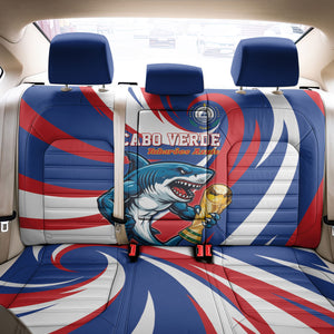 World Football 2026 Cabo Verde Back Car Seat Cover Blue Shark Champions Trophy