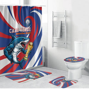 World Football 2026 Cabo Verde Bathroom Set Blue Shark Champions Trophy