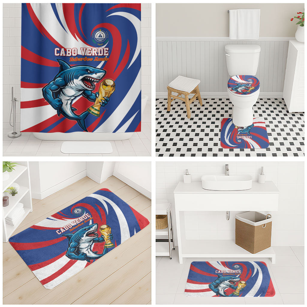 World Football 2026 Cabo Verde Bathroom Set Blue Shark Champions Trophy