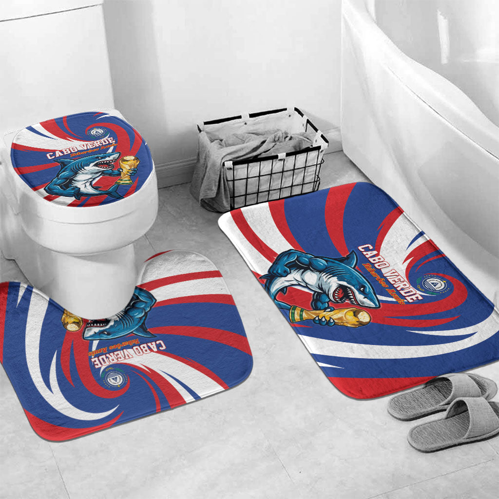 World Football 2026 Cabo Verde Bathroom Set Blue Shark Champions Trophy