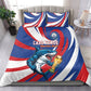 World Football 2026 Cabo Verde Bedding Set Blue Shark Champions Trophy