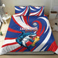 World Football 2026 Cabo Verde Bedding Set Blue Shark Champions Trophy