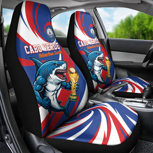 World Football 2026 Cabo Verde Car Seat Cover Blue Shark Champions Trophy