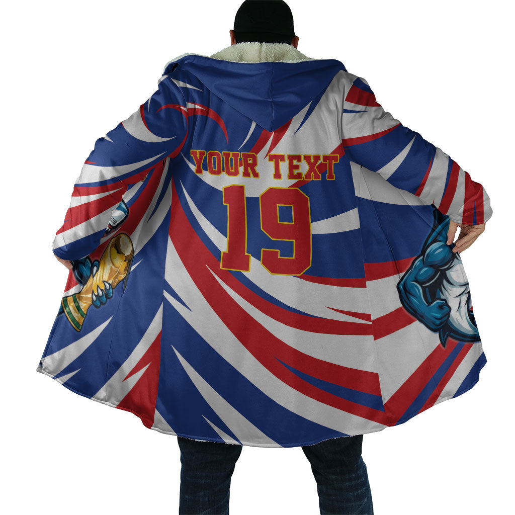 Custom World Football 2026 Cabo Verde Cloak Blue Shark Champions Trophy