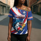 Custom World Football 2026 Cabo Verde Cross Shoulder Shirt Blue Shark Champions Trophy