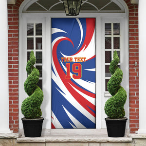 Custom World Football 2026 Cabo Verde Door Cover Blue Shark Champions Trophy