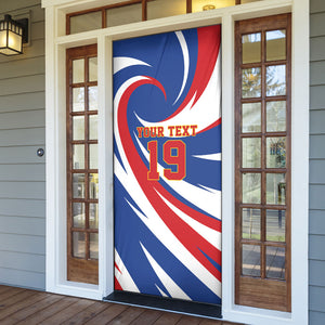 Custom World Football 2026 Cabo Verde Door Cover Blue Shark Champions Trophy