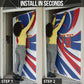 Custom World Football 2026 Cabo Verde Door Cover Blue Shark Champions Trophy