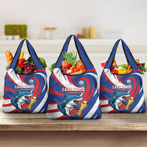 World Football 2026 Cabo Verde Grocery Bag Blue Shark Champions Trophy