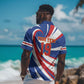 Custom World Football 2026 Cabo Verde Hawaiian Shirt Blue Shark Champions Trophy