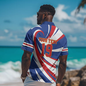 Custom World Football 2026 Cabo Verde Hawaiian Shirt Blue Shark Champions Trophy