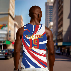 Custom World Football 2026 Cabo Verde Men Tank Top Blue Shark Champions Trophy