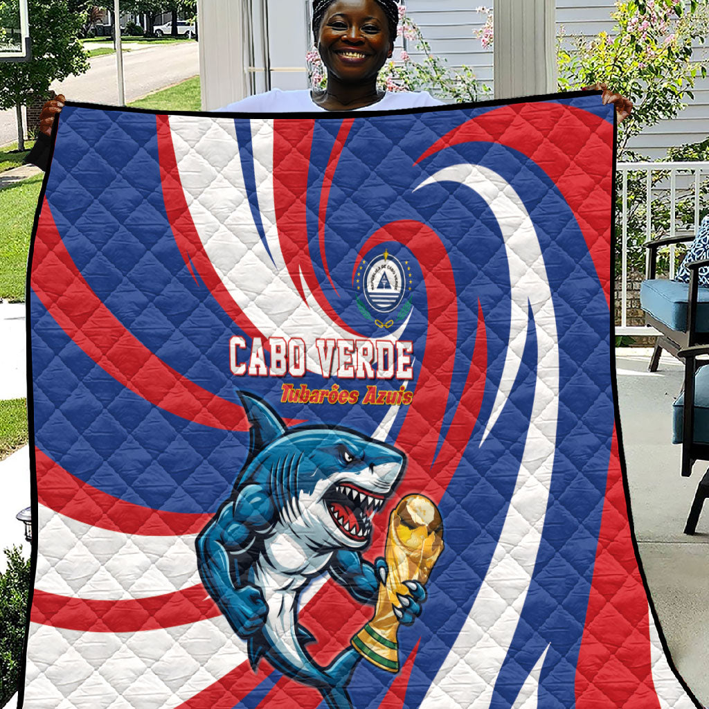 World Football 2026 Cabo Verde Quilt Blue Shark Champions Trophy