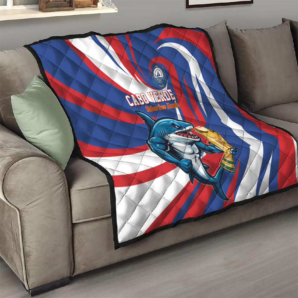World Football 2026 Cabo Verde Quilt Blue Shark Champions Trophy