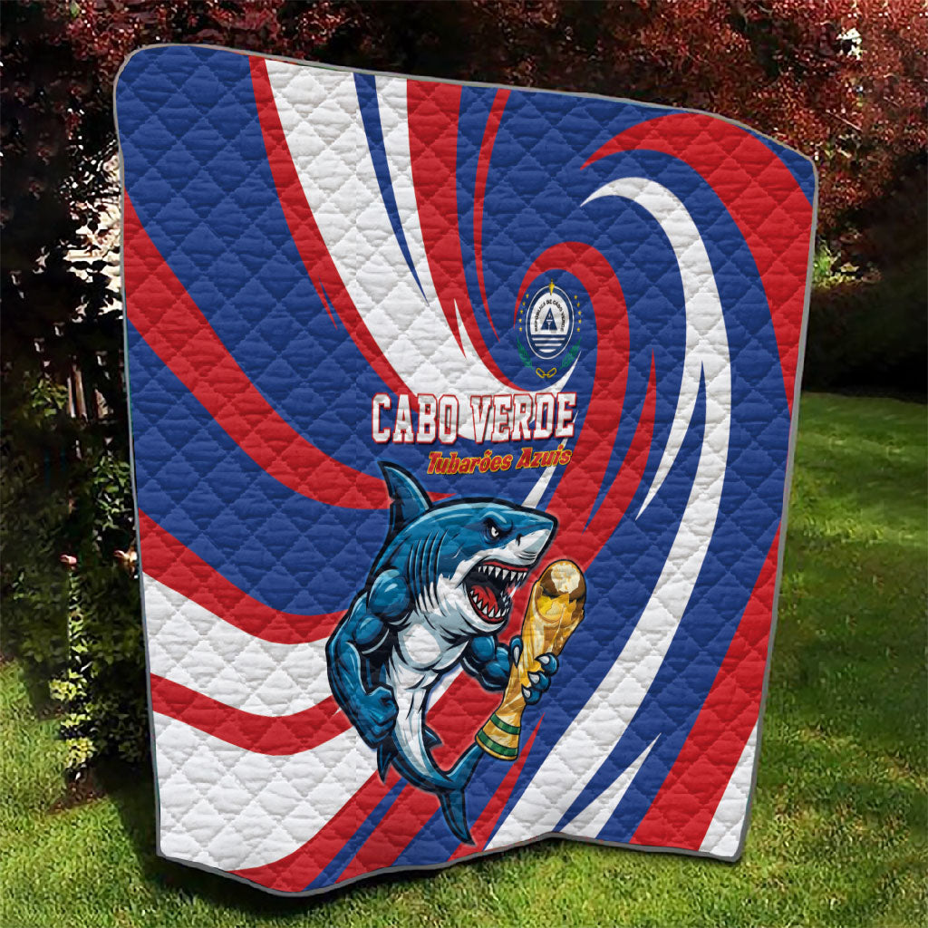 World Football 2026 Cabo Verde Quilt Blue Shark Champions Trophy