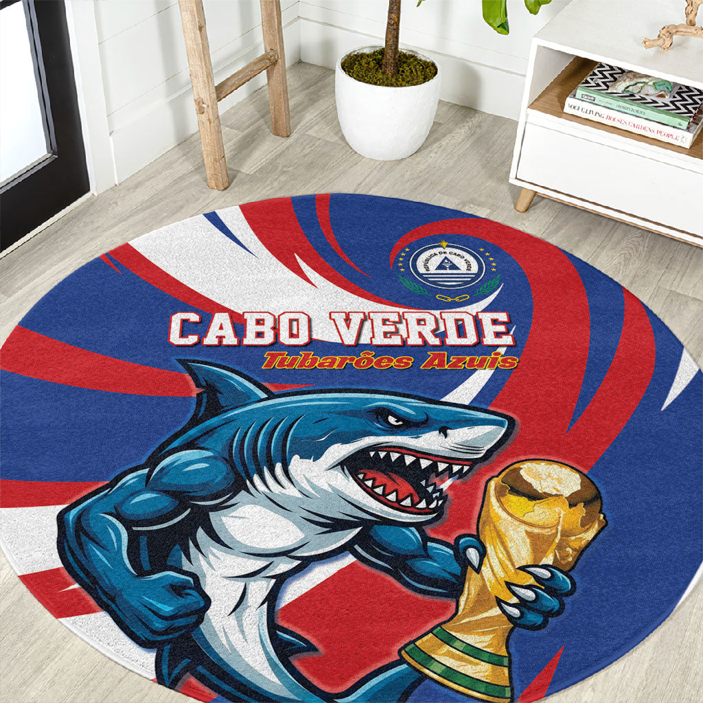 World Football 2026 Cabo Verde Round Carpet Blue Shark Champions Trophy