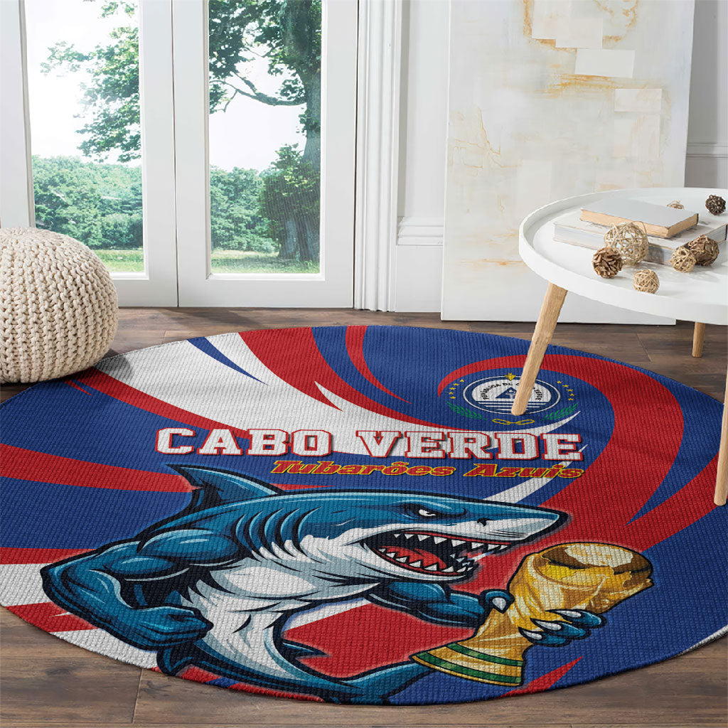 World Football 2026 Cabo Verde Round Carpet Blue Shark Champions Trophy