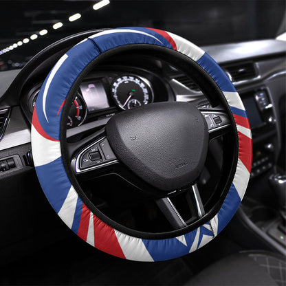 World Football 2026 Cabo Verde Steering Wheel Cover Blue Shark Champions Trophy