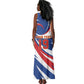 Custom World Football 2026 Cabo Verde Tank Maxi Dress Blue Shark Champions Trophy