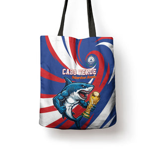 World Football 2026 Cabo Verde Tote Bag Blue Shark Champions Trophy