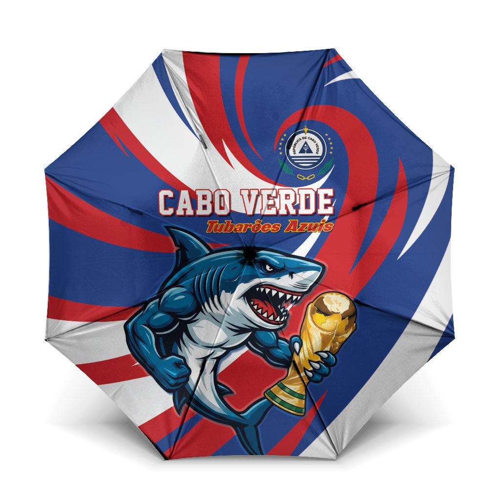 World Football 2026 Cabo Verde Umbrella Blue Shark Champions Trophy