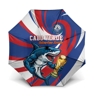 World Football 2026 Cabo Verde Umbrella Blue Shark Champions Trophy