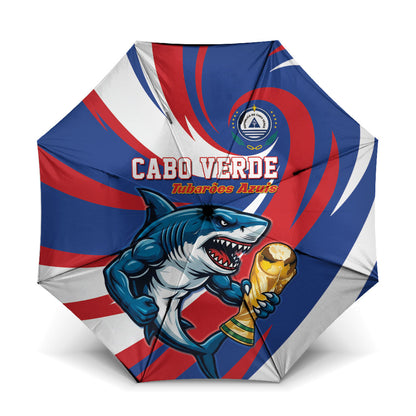 World Football 2026 Cabo Verde Umbrella Blue Shark Champions Trophy