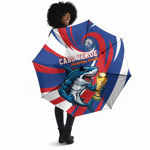 World Football 2026 Cabo Verde Umbrella Blue Shark Champions Trophy