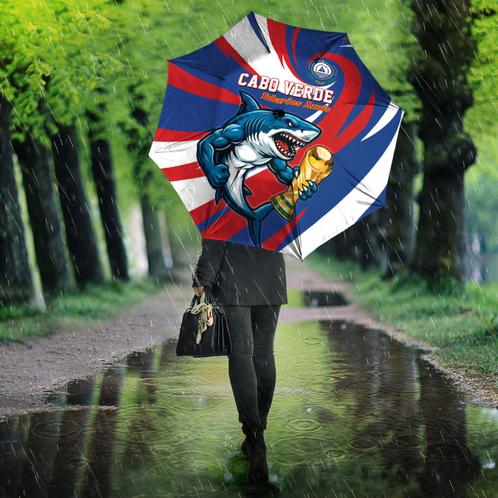 World Football 2026 Cabo Verde Umbrella Blue Shark Champions Trophy