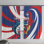 World Football 2026 Cabo Verde Window Curtain Blue Shark Champions Trophy