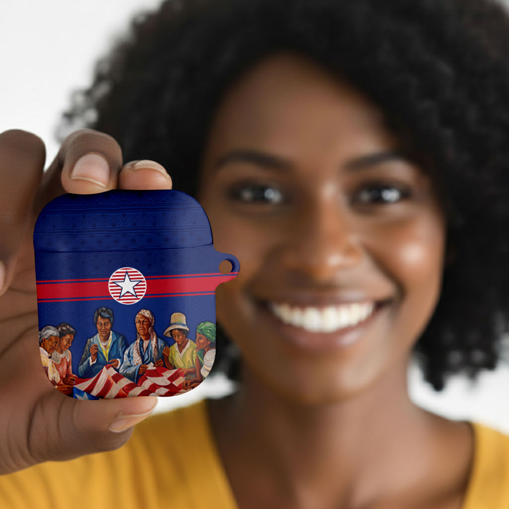 Liberia Flag Day AirPods Case Lone Star Heritage Pride