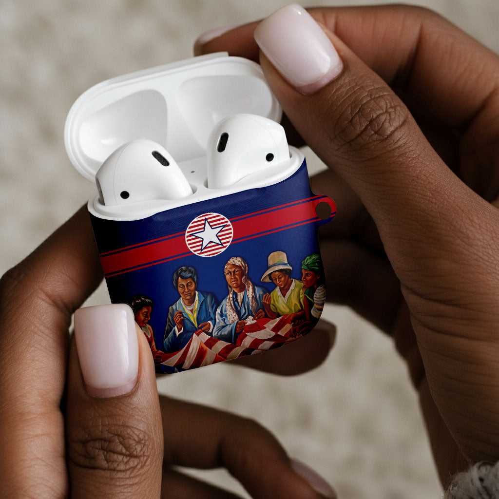 Liberia Flag Day AirPods Case Lone Star Heritage Pride
