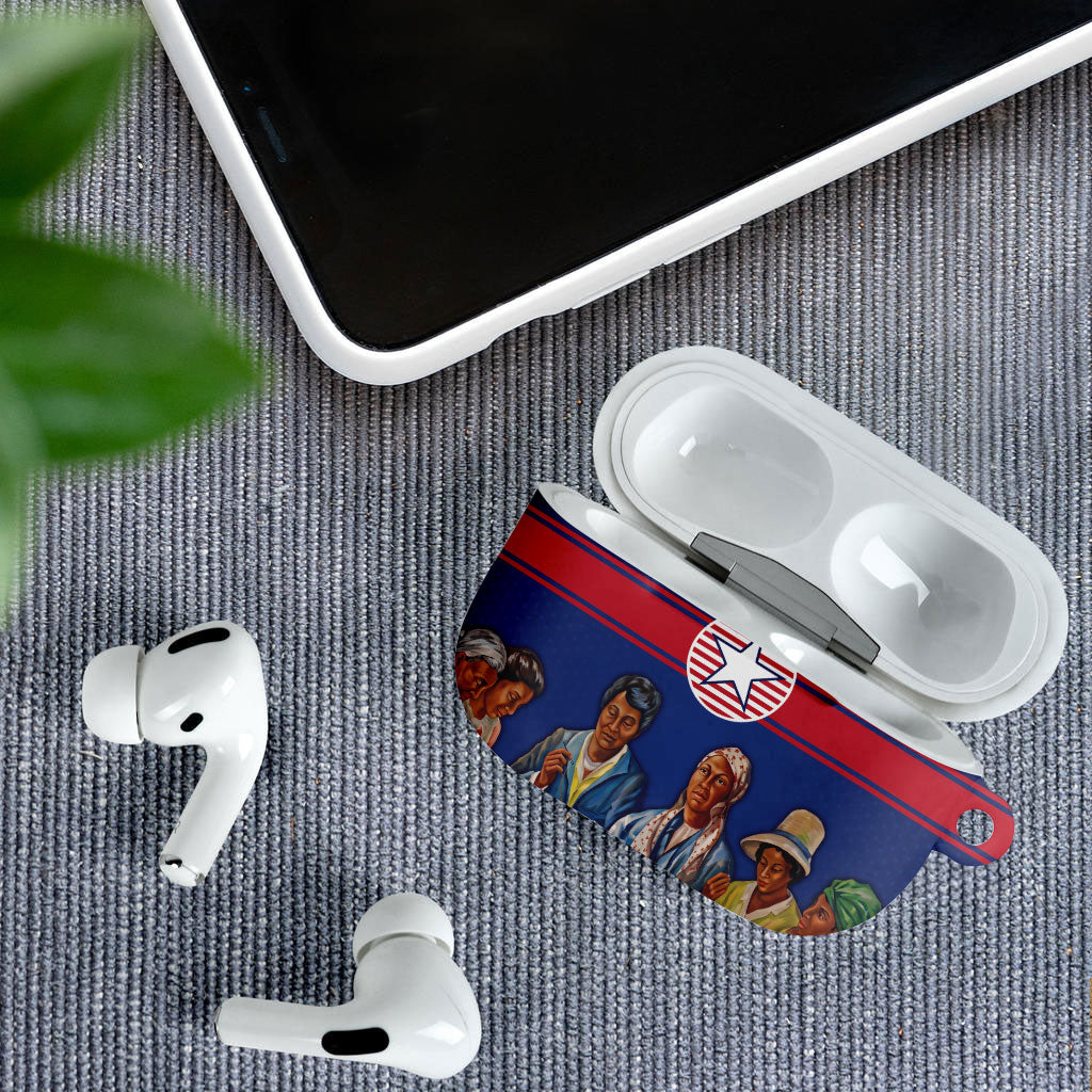 Liberia Flag Day AirPods Case Lone Star Heritage Pride