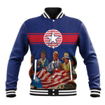 Liberia Flag Day Baseball Jacket Lone Star Heritage Pride