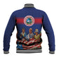 Liberia Flag Day Baseball Jacket Lone Star Heritage Pride