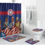 Liberia Flag Day Bathroom Set Lone Star Heritage Pride