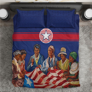 Liberia Flag Day Bedding Set Lone Star Heritage Pride