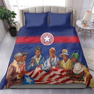 Liberia Flag Day Bedding Set Lone Star Heritage Pride