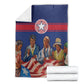 Liberia Flag Day Blanket Lone Star Heritage Pride