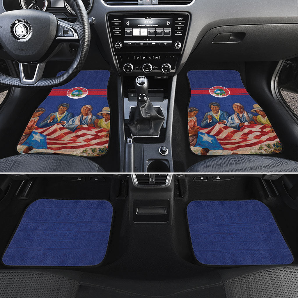 Liberia Flag Day Car Mats Lone Star Heritage Pride