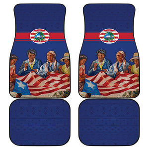 Liberia Flag Day Car Mats Lone Star Heritage Pride