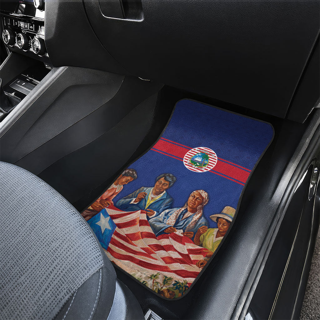 Liberia Flag Day Car Mats Lone Star Heritage Pride