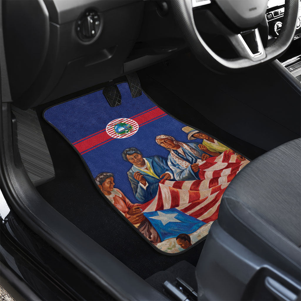 Liberia Flag Day Car Mats Lone Star Heritage Pride