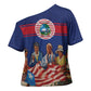 Liberia Flag Day Cross Shoulder Shirt Lone Star Heritage Pride