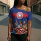 Liberia Flag Day Cross Shoulder Shirt Lone Star Heritage Pride