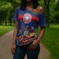 Liberia Flag Day Cross Shoulder Shirt Lone Star Heritage Pride