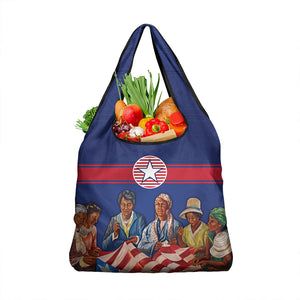 Liberia Flag Day Grocery Bag Lone Star Heritage Pride